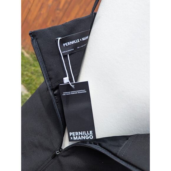 Pernille X Mango Wool Mini Dress Large NWT - Picture 3 of 4